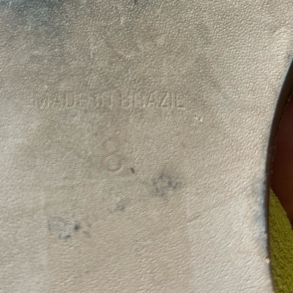 Madewell Women’s  Flat Shoes / Olive green/ Size 8 - Picture 7 of 8